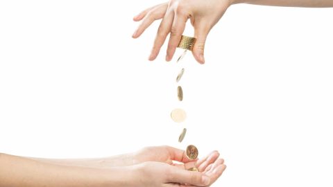 Are dividend shares “in” or “out”?